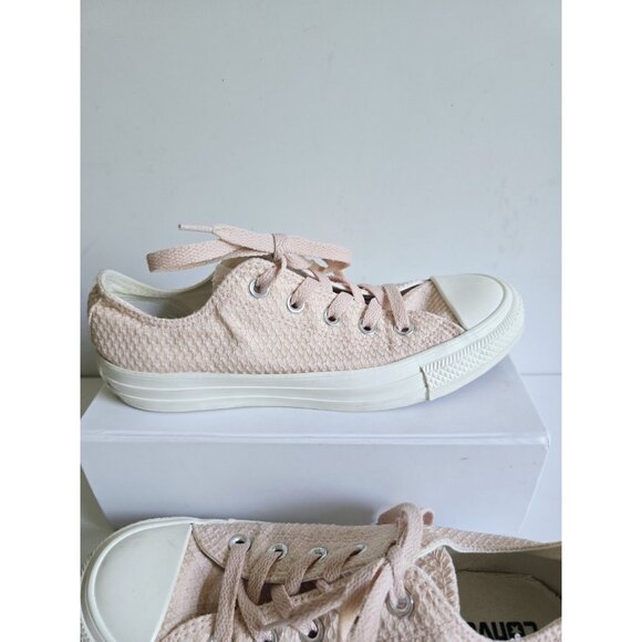 Converse Chuck Taylor All Star Blush Pink Texture Lace Up Women Sneakers Shoes 6 - Picture 4 of 11